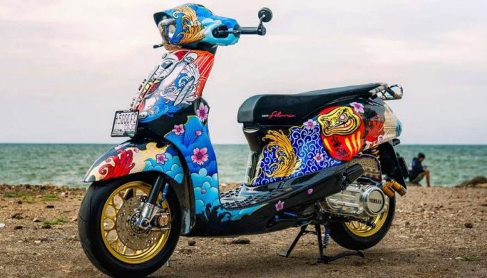 Modif Yamaha Grand Filano: Sentuhan Jepang Klasik