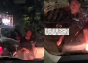 Wanita Pengemudi Diintimidasi Akibat Klakson di Surabaya
