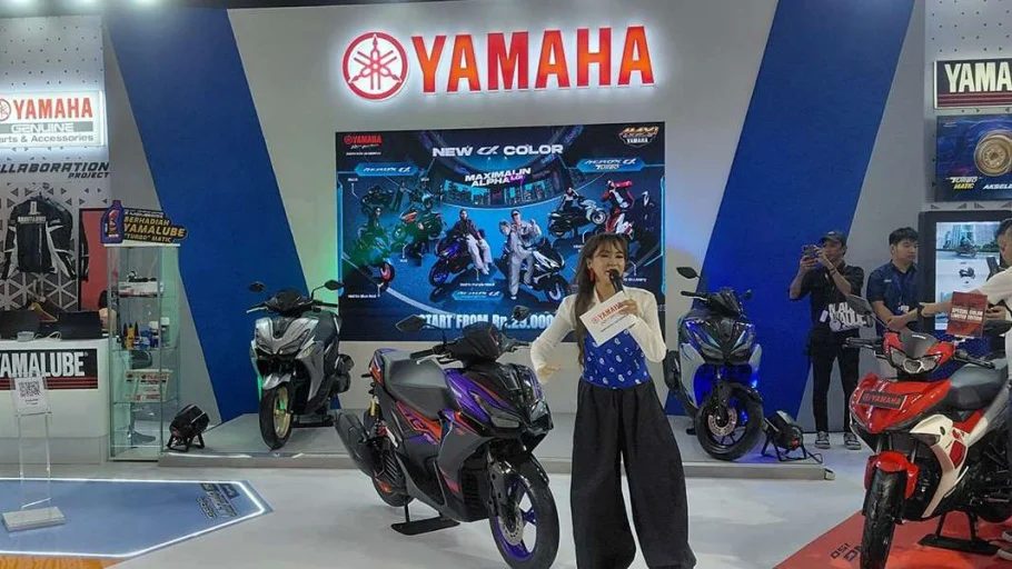 Yamaha Aerox Alpha: Warna & Grafis Baru Menarik