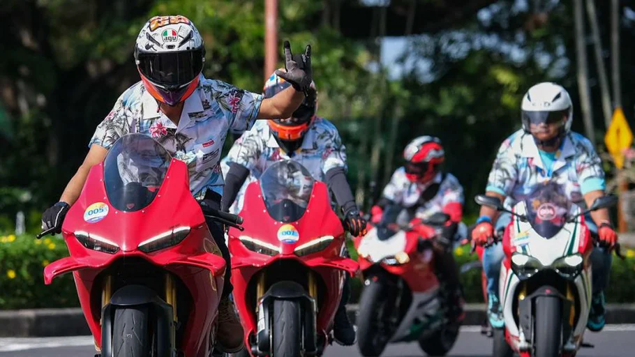 Ducati Rayakan Ultah ke-100 di Bali: Pesta Semarak
