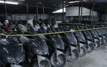Gudang Motor Ilegal di Jaksel Rugikan Negara Ratusan Miliar