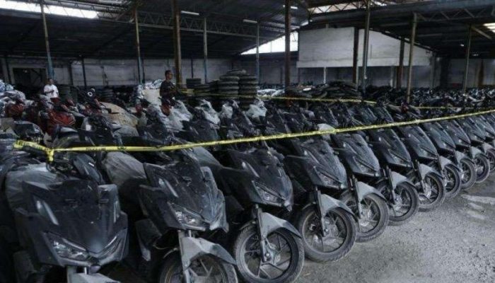 Gudang Motor Ilegal Jaksel Rugikan Negara Rp 177 Miliar