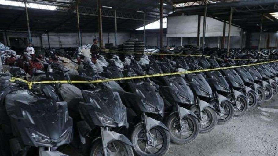 Gudang Motor Ilegal Jaksel Rugikan Negara Rp 177 Miliar
