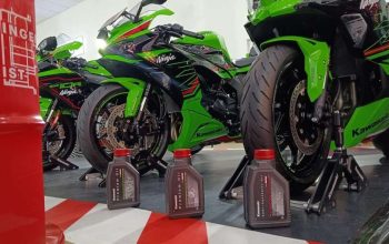 Motul dan Kawasaki Kolaborasi Jual Pelumas di Bengkel Umum