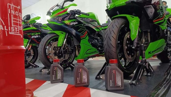 Motul dan Kawasaki Kolaborasi Jual Pelumas di Bengkel Umum