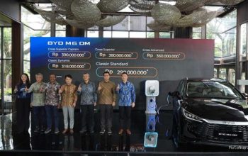 Harga BYD M6 DM Mulai Rp 298 Juta, Jarak Tempuh 1.800 KM