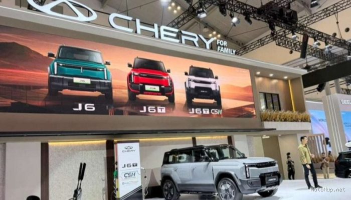 Chery J6T CSH di GIIAS 2026: Tembus Jarak 1.000 Km Sekali Cas