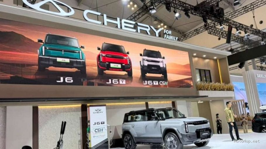 Chery J6T CSH di GIIAS 2026: Tembus Jarak 1.000 Km Sekali Cas