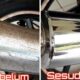 Menghilangkan Karat di Leher Knalpot Motor dengan Amplas Halus