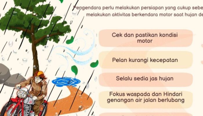 Panduan Aman Berkendara Saat Hujan untuk Mencegah Kecelakaan