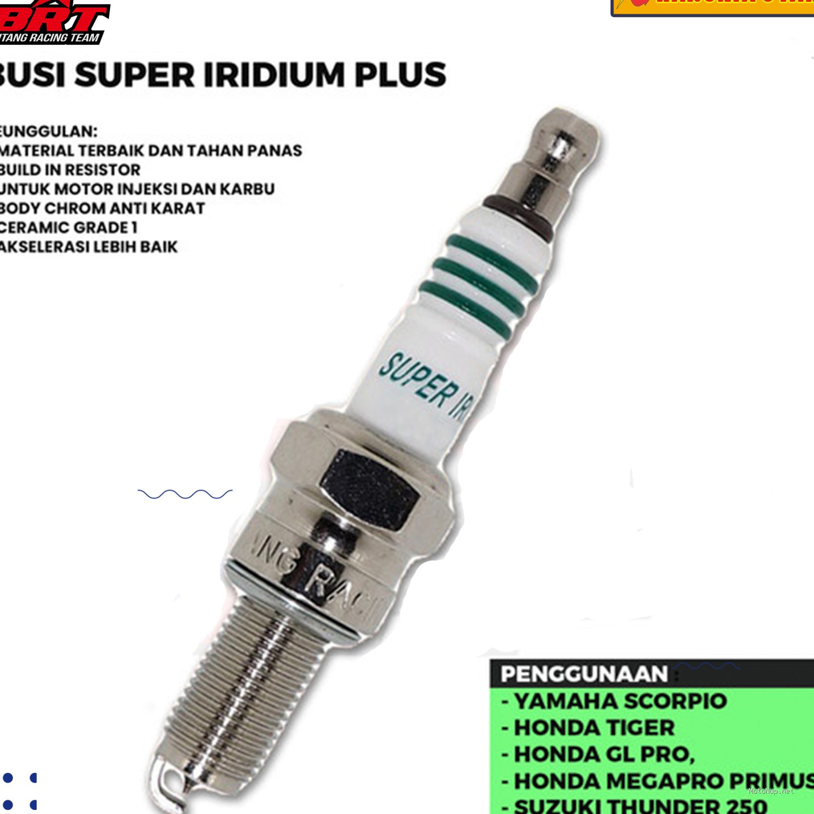 Photo by karuniautamavariasi.com - Panduan Memilih Busi Iridium Motor agar Pengapian Lebih Optimal
