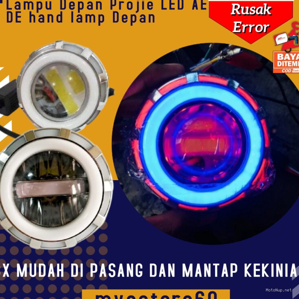 Photo by shopee.co.id - Rekomendasi Lampu Tembak Mini Projie Terbaik untuk Motor Touring