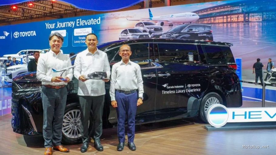 Toyota dan Garuda Indonesia Luncurkan Layanan Antar Jemput Bandara