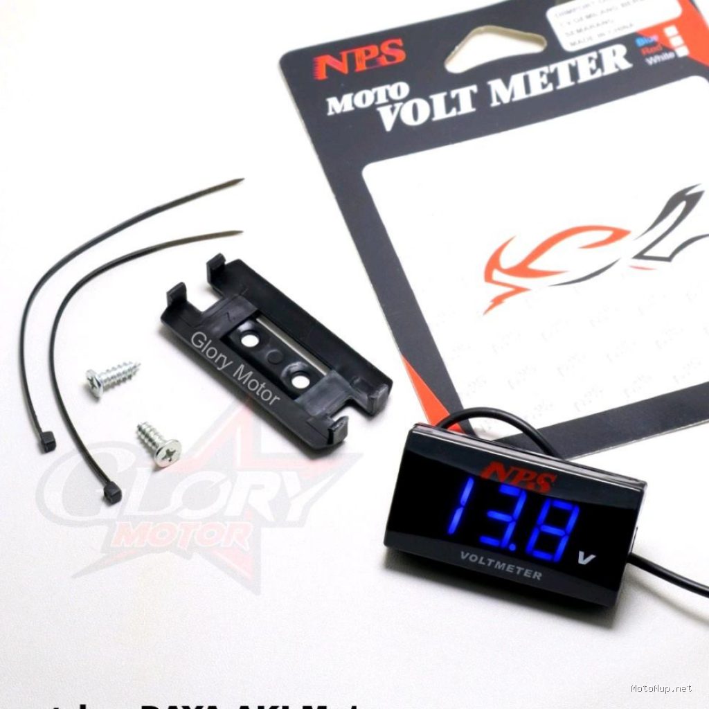 Photo by shopee.co.id - Panduan Lengkap Pasang Voltmeter Aki Digital di Dashboard Motor