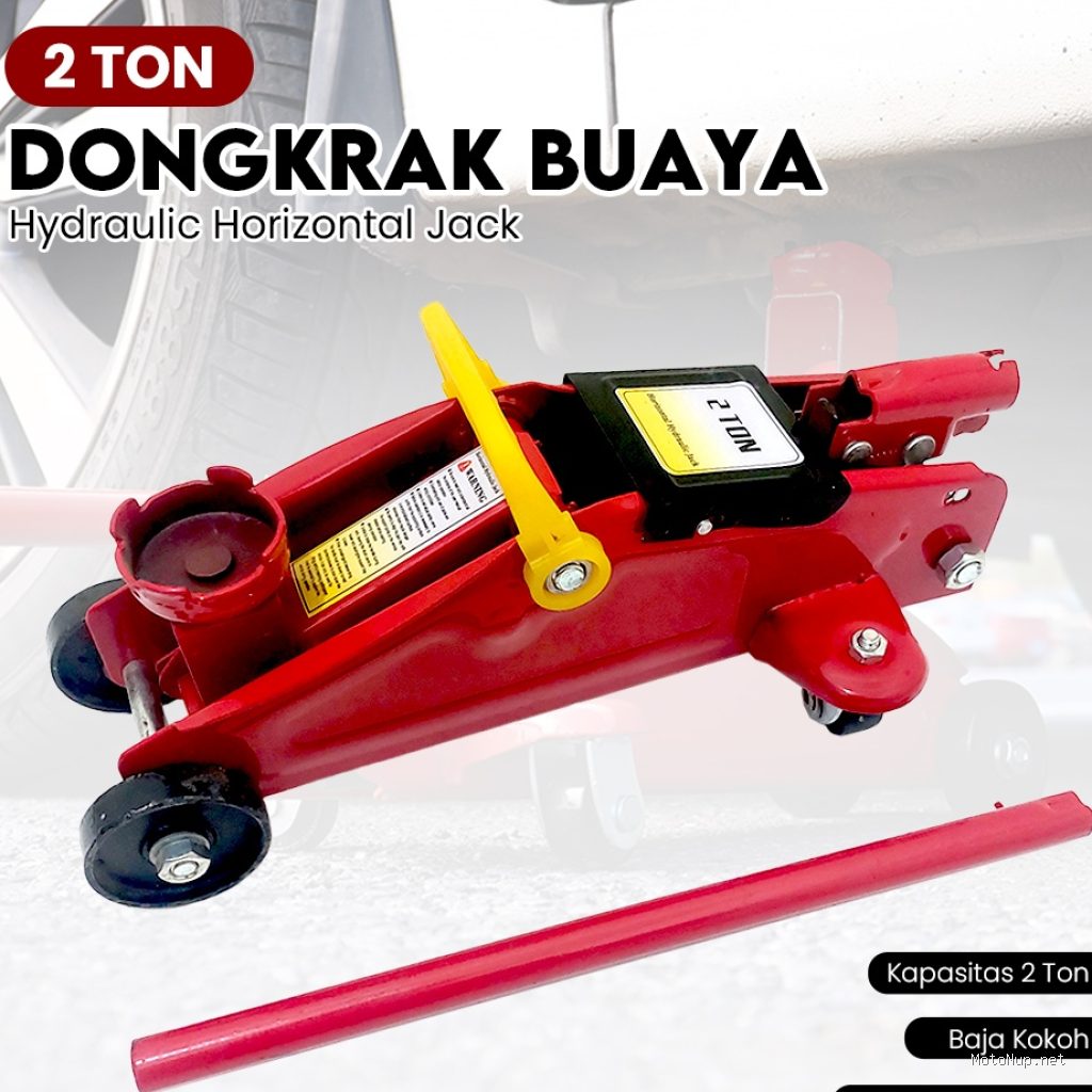 Photo by shopee.co.id - Panduan Menggunakan Dongkrak Buaya Hidrolik Mini untuk Ganti Ban