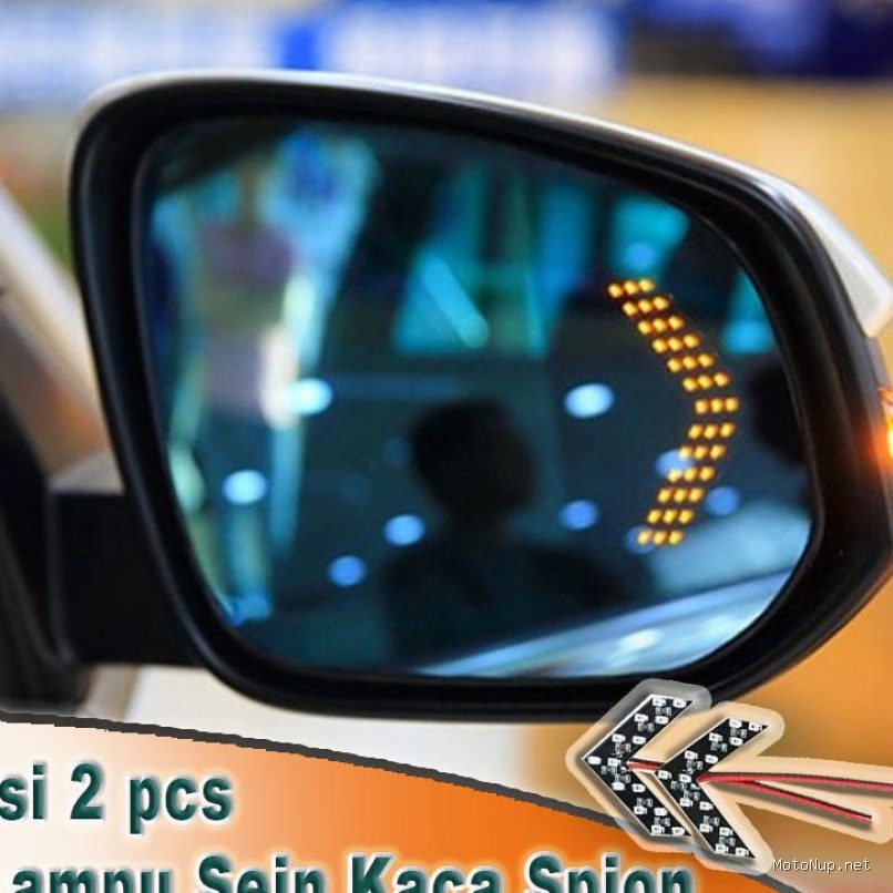 Photo by shopee.co.id - Panduan Modifikasi Lampu Spion Mobil Menjadi Model Running Sequential