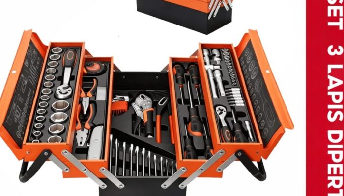 Panduan Praktis Menata Obeng dan Tang di Tool Box Besi