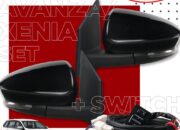 Perbedaan Spion Mobil Elektrik Retract dan Lipat Manual