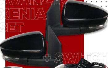 Perbedaan Spion Mobil Elektrik Retract dan Lipat Manual
