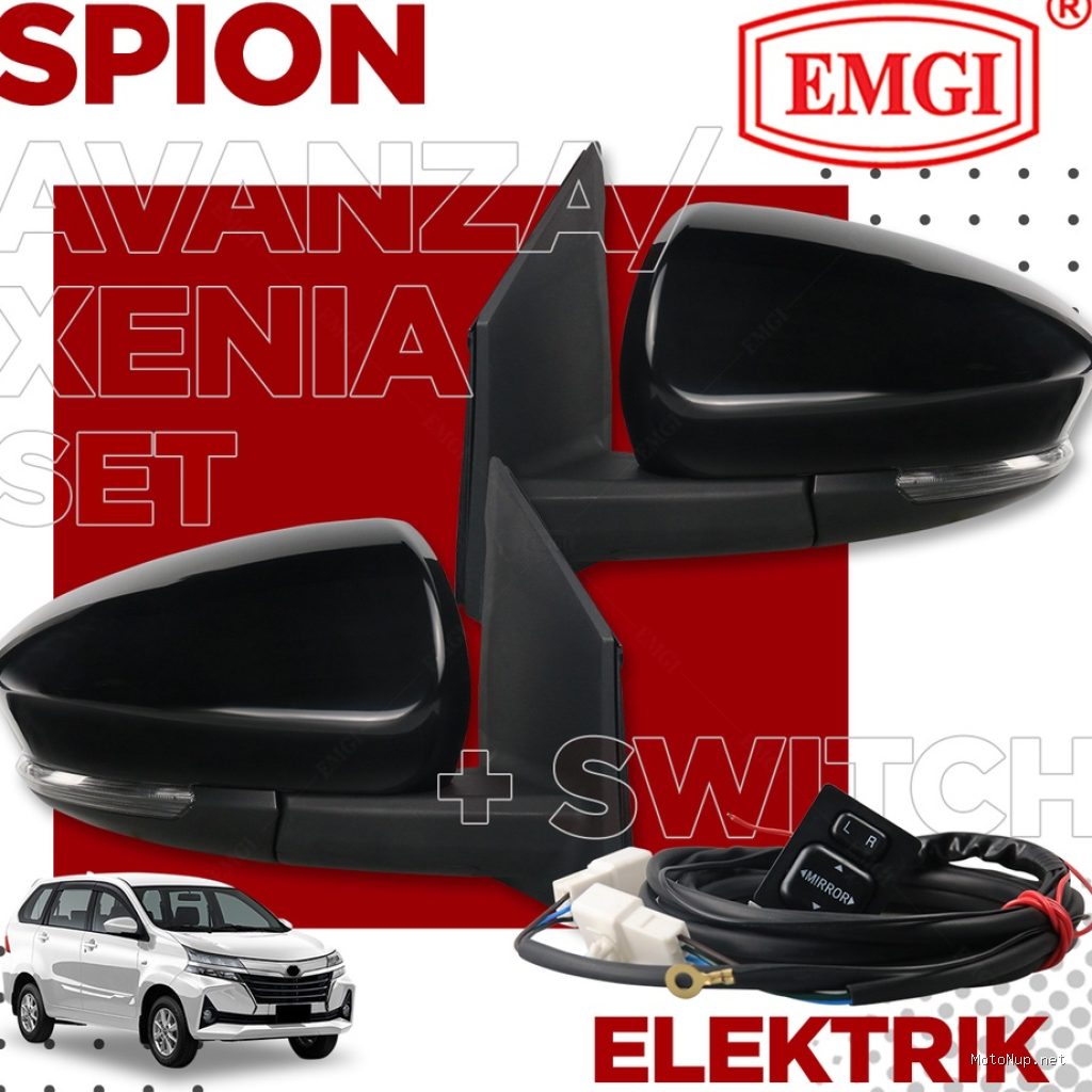 Photo by shopee.co.id - Perbedaan Spion Mobil Elektrik Retract dan Lipat Manual
