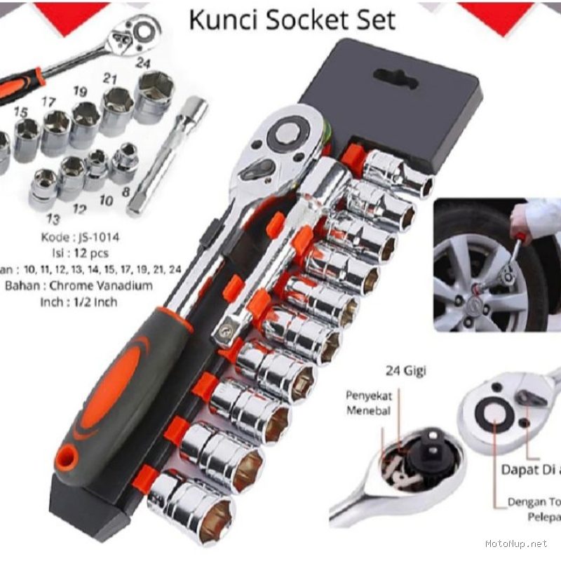 Photo by shopee.co.id - Tips Menyusun Toolkit Kunci di Bagasi Bawah Jok Motor agar Rapi