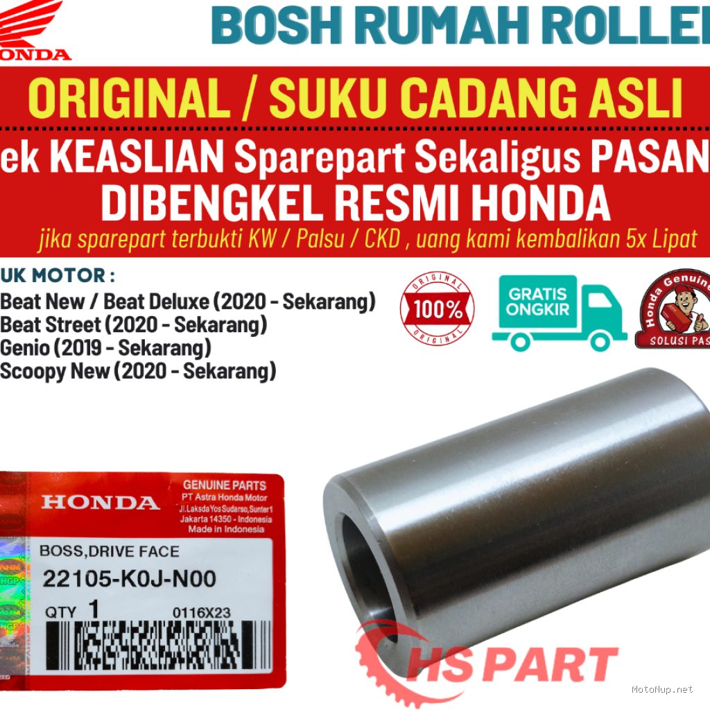 Photo by shopee.co.id - Ciri Bushing Rumah Roller Aus Bikin Suara Kletek-Kletek di Blok Mesin