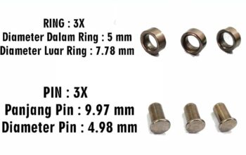 Ciri Pin Guide Sliding Sheave Rusak Akibat Tekanan Per CVT Keras