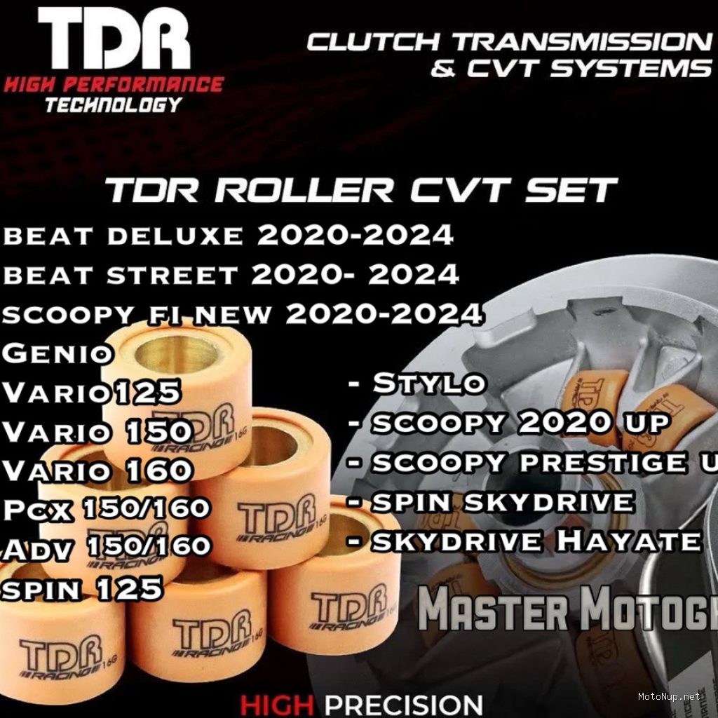 Photo by shopee.co.id - Efek Pasang Roller Racing Tanpa Menyesuaikan Derajat Pulley Depan