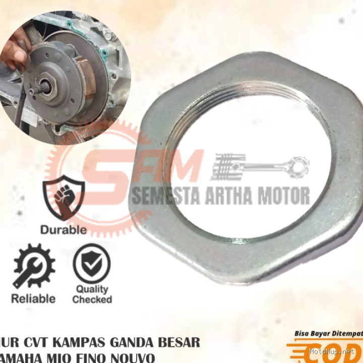 Photo by lazada.co.id - Penyebab Baut Pulley CVT Sering Slek dan Cara Mengencangkannya
